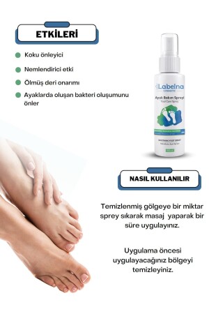 Ayak Koku Önleyici-Kaşıntı Giderici ve Nemlendirici Bakım Spreyi ( onarıcı-yatıştırıcı) 100 ML - 5