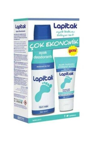 Ayak Kokusu Önleyici Krem 60 ml - Ayak Deodorantı 150 ml Set. 8691091035181 - 4