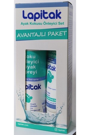 Ayak Kokusu Önleyici Set Avantajlı Paket Koku Krem-Sprey 8691091035983 - 2