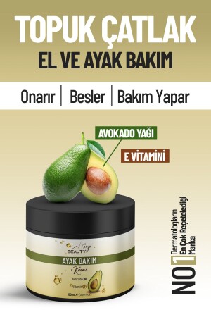 Ayak Tırnak Mantar Bakım & Topuk Beyazlatıcı Etkili El Ve Ayak Bakım Krem 150 ml - 1