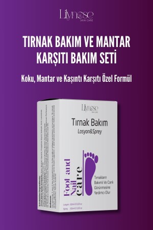 Ayak ve Tırnak Bakım Losyon&Sprey Seti Tırnak Mantarını Gidermeye Yardımcı Set - 3