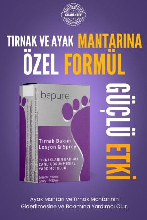 Ayak Ve Tırnak Mantarı- Kaşıntı Ve Koku Için Losyon & Sprey Seti 100 ml (50ML LOSYON 50ML SPREY) - 2