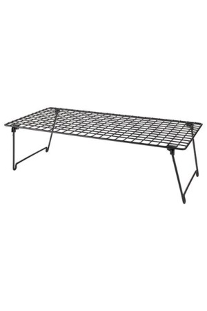 Ayakkabılık Ikea 58x27x17 Cm Siyah A Kalite Çelik Katlanabilir GVG80 - 2