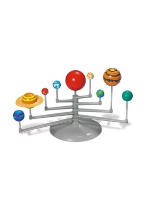 Ayaklı Güneş Ve Gezegen Sistemi - Boyanabilir 3 Boyutlu Planetarium Güneş Sistemi Modeli 343408 - 2