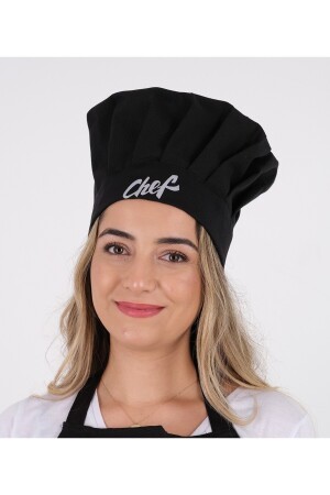 Ayarlanabilir Chef Aşçı Şapkası (AYARLANABİLİR ŞEF AŞÇI ŞAPKASI) Şapka01 - 1