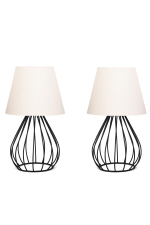 منز-الكريم الأنسجة المعدنية الجسم مضاعفة المصابيح مجموعة Ayd-2603 AYD-2603 - HOMİNG