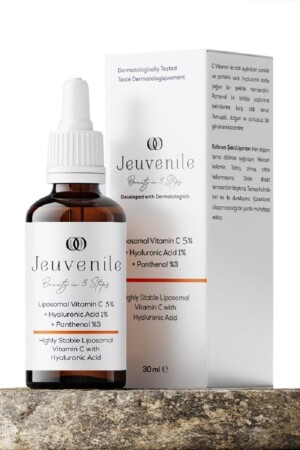 Liposomal Vitamin C %5 Serum - Aydınlatıcı ve Canlandırıcı (Vitamin C, Hyalüronik Asit, Pantenol) 8682397030529 - 2