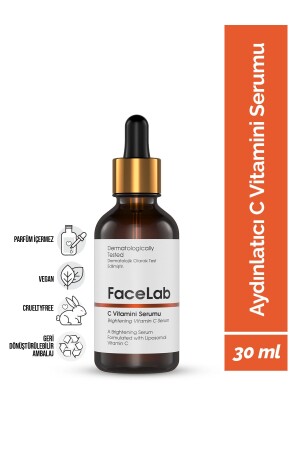 Aydınlatıcı Canlandırıcı ve Besleyici C Vitamini Serumu 30 ml 8682835473031 - 1