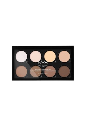 Aydınlatıcı & Kontür Paleti - Highlight & Contour Pro Palette 208 g 800897836245 - 2