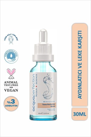 Aydınlatıcı Ve Leke Karşıtı Cilt Bakım Serumu 30 ml (ARBUTİN %3) - Acqua Perfection