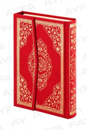 Ayfa Rahle Boy Mühürlü Kuranı Kerim Kırmızı - Sina Hediyelik