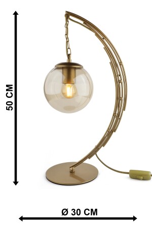 Ayko Tischlampe Antik-Honigglas BEG1245BEG25 - 8