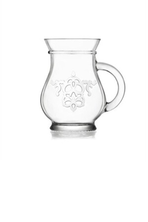 Ayran-Glas mit Glasgriff, 6er-Set, Wasser- und Erfrischungsgetränkegläser, lvary359 - 4