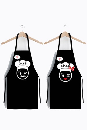 Ays Home Yeni Chefs Ikili Leke Tutmaz Mutfak Önlüğü Seti - Ayshome