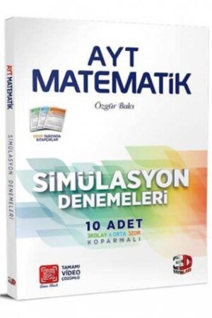 Ayt Matematik 10 Lu Simülasyon Denemeleri Tamamı Video Çözümlü - 2