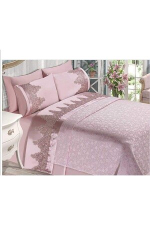 Azra Fransız Dantelli Pike Takımı - Bursa Çeyiz