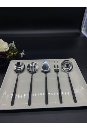 B Bahama Black Steel 5-teiliges Tischsaucen-Set CMDCSGGTGS80 - 3