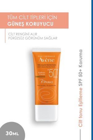 B-PROTECT CİLT TONUNA UYUMLU EŞİTLEYİCİ SPF 50 - GÜNEŞ KORUYUCU 30 ML Güneş_0010 - 3