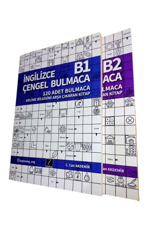 B1 - B2 İngilizce Çengel Bulmaca İngilizce Kelime Öğreten B SETİ - 1