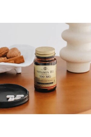 فيتامين B1 (THIAMIN) 100 مگ 100 كبسولات 033984029507 - Solgar