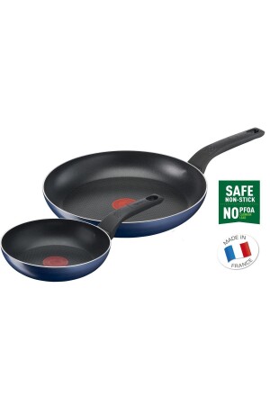 B42290 Titan 1X Easy Cook & Clean 2-teiliges Pfannenset 20/28 cm 01KG - TEFAL