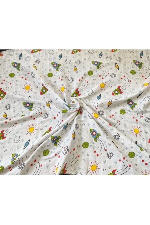 Baby 2'li 80x90 Müslin Örtü-battaniye%100 Pamuk Bebek Müslin Cocuk Müslin Ortü Hmuslin01 - 3