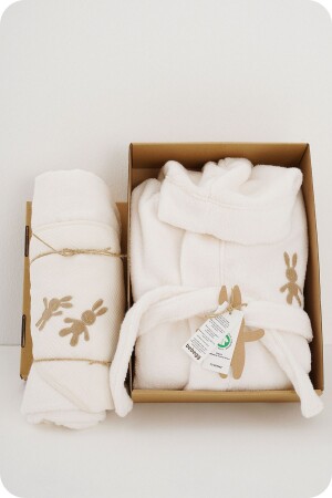 Baby-Bademantel-Set - 2