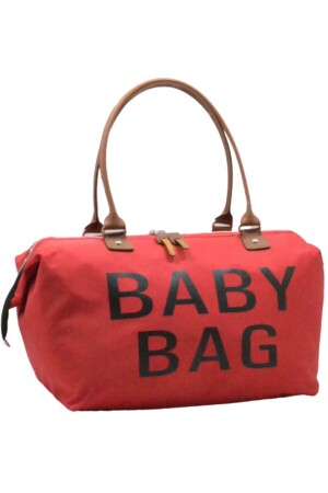 Baby Bag Kırmızı Anne Bebek Bakım Ve Mommy Kadın Çantası AYB-DBUKGGBB - 5