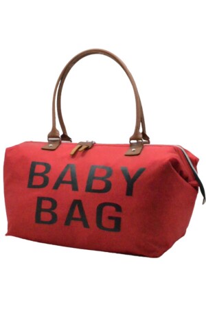 Baby Bag Kırmızı Anne Bebek Bakım Ve Mommy Kadın Çantası AYB-DBUKGGBB - 6