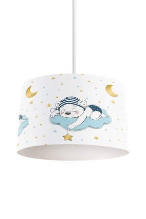 Baby Bear Sleeping in the Cloud Gemusterter Kinder- und Babyzimmer-Kronleuchter AVZ-DT-1009 - 1