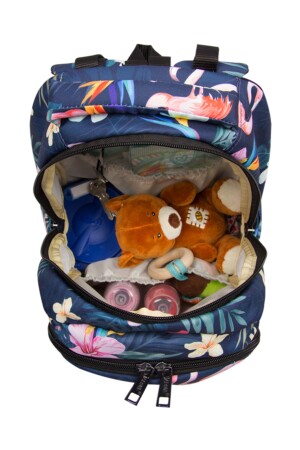 Baby Care Bag 9303 Flamingo Wasserdichter Baby Care Rucksack - 6