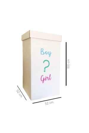 Baby Gender Party Box 52x52x100cm PRTKTS0001 - 3