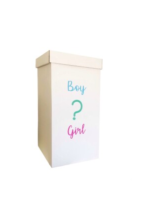Baby Gender Party Box 52x52x100cm PRTKTS0001 - 4