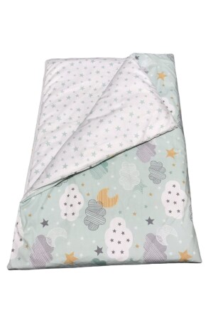 Baby-Kinderdecke Standard 70x100 cm Green Moon Cloud Star 2002 - 1