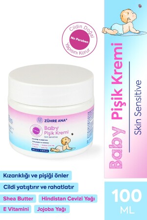 Baby Pişik Kremi Bebek Bakım Kremi 100 Ml - Zühre Ana