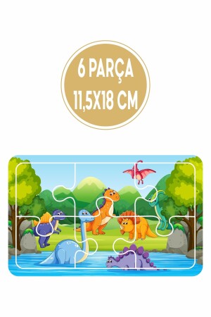 Baby Puzzle 6 Parça 6 Adet Puzzle Seti-1 61996 - 9