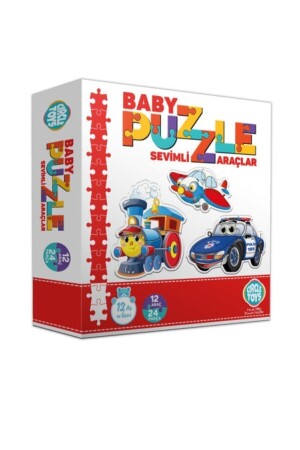 Baby Puzzle Çiftlik Orman Sevimli Araçlar 3'lü Set 156 - 3