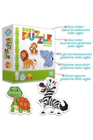 Baby Puzzle Orman Hayvanları - 3