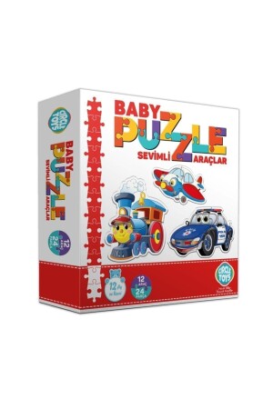 Baby Puzzle Sevimli Araçlar - 4