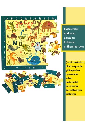 Baby-Puzzle Tiere Englisches Alphabet Suche Ort finden Puzzle | - 4