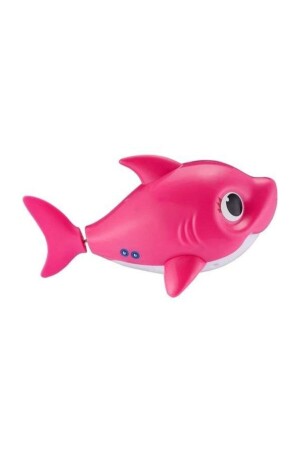 Baby Shark Yüzen ve Sesli Figür Banyo Oyuncağı Pembe BAH03000P - 4