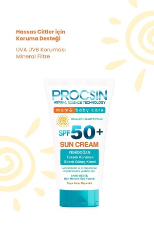 Baby-Sonnencreme mit hohem UV-Schutz für Babys und Kinder, LSF 50+, 50 ml - 4