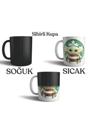 Baby Yoda Grogu Starbucks - Mandalorian Magic Mug PIXKUPBYSH1 - 1