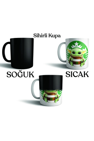 Baby Yoda Grogu Starbucks - Mandalorian Magic Mug PIXKUPBYSH1 - 3