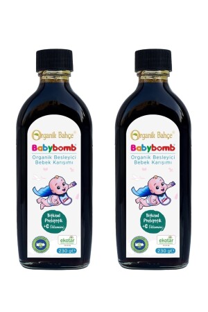 Babybomb Organik Besleyici Bebek Şurubu 2 Adet baby00222 - 2