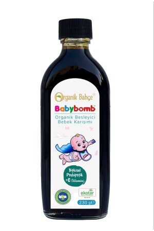 Babybomb Organik Besleyici Bebek Şurubu 230gr 123 - 1