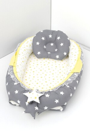 Babynest, Babyschlafbett 0–2 Jahre – 100 % Baumwolle UMAY11 - 2