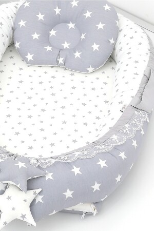 Babynest, Babyschlafbett 0–2 Jahre – 100 % Baumwolle UMAY11 - 5