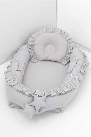 MNZ-Babynest، طفل نوم السرير 0-2 سنوات - 100% القطن UMAY11 - Umaybebek