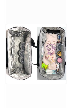 Babypflegetasche mit Seitengurt + Thermotasche (Lebensmittel, Lebensmitteltransport), Set Thermo + Seitentasche - 7